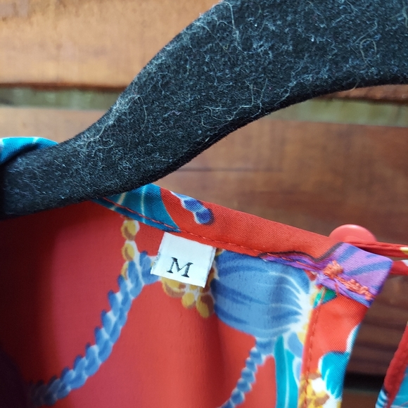 Red Hot Super Flattering Susan Tudor Vintage Jumpsuit Compliment City - Picture 8 of 16